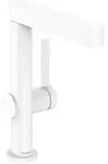 Hansgrohe Finoris Einhebel-Waschtischmischer 230 mit Schwenkauslauf, Mattwei&szlig;