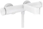 Hansgrohe Finoris Einhebel-Wannenmischer Aufputz, mattwei&szlig;, Ausladung 194 mm, DN15,