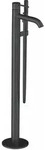 Kludi BOZZ Stand-Wannenf&uuml;ll- und Brause-Einhandmischer mattschwarz, DN 20, 39 mm,