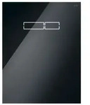 TECElux Bet&auml;tigungsglasplatte mit sen-Touch Elektronik Glas schwarz