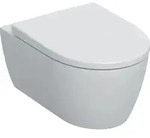 Wand-Tiefsp&uuml;l-WC Set mit WC-Sitz &bdquo;iCon&ldquo; 360 &times; 330 &times; 530 mm in wei&szlig; matt,