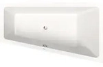 Duravit Badewanne &bdquo;No.1&ldquo; trapez 1700 &times; 1000 mm, rechts in Wei&szlig;