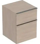 Geberit iCon Seitenschrank, 45x60x47,6 cm, Eiche / Lava, wandh&auml;ngend,