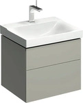 Geberit 500506001, Geberit Xeno&sup2; Unterschrank f&uuml;r Waschtisch, greige, 58 x 53 x