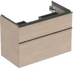 Geberit iCon Unterschrank f&uuml;r Waschtisch, 88,8 x 61,5 x 47,6 cm, Eiche/Melamin