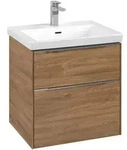 Villeroy & Boch Subway 3.0 Waschbeckenunterschrank C57800, 572 x 576 x 478 mm,...
