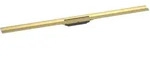 Hansgrohe RainDrain Flex Fertigset Duschrinne 1200 mm, Polished Gold Optic