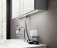 emco 979706502, emco Lichtspiegelschrank flat II Classicleuchte, Aufputz, mit