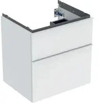 Geberit iCon Unterschrank f&uuml;r Waschtisch, 2 Schubladen, wei&szlig; matt, 59,2 x 61,5 x