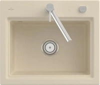 Villeroy & Boch 336A02FU, Villeroy & Boch Einbausp&uuml;le Subway Style 60 S, Ivory