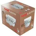 Tiefsp&uuml;l-WC wandh&auml;ngend+Sitz Kartell Pack 545x370 sp&uuml;lrandlos verdeckte