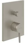 Villeroy & Boch Conum Unterputz-Einhebel-Armatur TVT127001000, 150x190x124mm Brushed