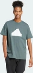 adidas T-Shirt Future Icons Badge of Sport IZ1623 Gr&uuml;n Regular Fit Male