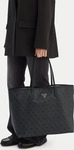 Handtasche Guess HWESG9 51429 Schwarz Female