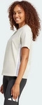 adidas T-Shirt Essentials 3-Stripes JE1237 Beige Regular Fit Female