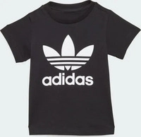 adidas T-Shirt Trefoil IX5113 Schwarz Regular Fit