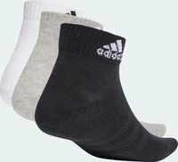 Kurze Socken adidas Thin and Light Ankle Socks 3 Pairs IC1283 Grau