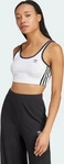 adidas Top adicolor 3-Stripes JD4613 Wei&szlig; Slim Fit Female