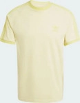 adidas T-Shirt adicolor Classics 3-Stripes JN7021 Gelb Slim Fit Male