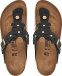 Zehentrenner Birkenstock Gizeh Flowers 1026719 Schwarz Female