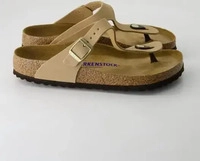 Zehentrenner Birkenstock Gizeh 1019014 Beige Female