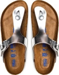 Zehentrenner Birkenstock Gizeh Bs 1003675 Silberfarben Female