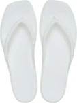 Zehentrenner Crocs Miami Flip 211435 &Eacute;cru Creme Female