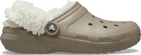Pantoletten Crocs Classic Lined Clog 211396 Beige Female