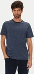 Michael Kors T-Shirt CS5529A5KS Dunkelblau Regular Fit Male