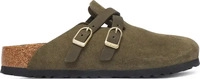 Pantoletten Birkenstock Blair D-Buckle 1033158 Dunkelgr&uuml;n Female