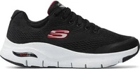 Sneakers Skechers Arch Fit 232040/BKRD Schwarz Male