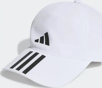 Cap adidas 3-Stripes AEROREADY Running Training Baseball Cap HT2043 Wei&szlig; Male