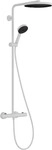 Hansgrohe 24236700, hansgrohe Pulsify S Puro Aufputz-Duschsystem mit Thermostat,