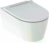Geberit 500202011, Geberit ONE Wand-WC mit TurboFlush, 500202011, wei&szlig;/chrom