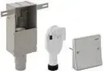 Geberit 152233001, Geberit Universal Unterputz-Siphon, 152233001, edelstahl