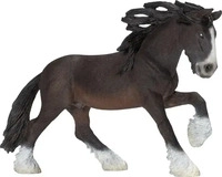 Schleich Tierfigur Shire Hengst 17 x 4 x 12 cm Dunkelbraun