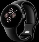 Pixel Watch 2, WiFi, Aluminiumgeh&auml;use in Matte Black / Sportarmband in Obsidian