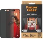 Privacy Screen Protector iPhone 15 Pro | Ultra-Wide Fit w. EasyAligner (2810)