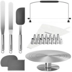 KWSD100 Deko-Set f&uuml;r Kuchen und Torten