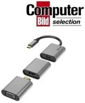"6in1 Adapter, ""Connect2Go"", USB-C, Mini-DisplayPort, HDMI&trade;, VGA (00200306)"