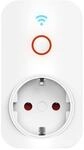 Smarte Steckdose, 2x USB-A, WLAN , per Sprache/App steuern, 2300W, 10A (00176612)