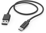 Ladekabel, USB-A - USB-C, 1 m, Schwarz (00201594)