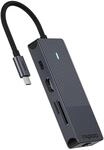 "USB-C Multiport Adapter ""UCM-2004"", 8in1, Grau (00217691)"
