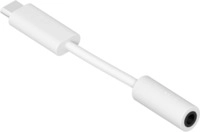 3,5-mm-auf-USB-C-Adapter wei&szlig;