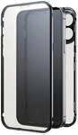 "Cover ""360&deg; Glass"" f&uuml;r Apple iPhone 15 Pro Max, Schwarz (00221285) Handyh&uuml;lle"