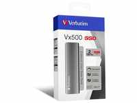 Vx500, 2 TB, USB 3.1 Gen2, Silber