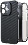 "Cover ""360&deg; Glass"" f&uuml;r Apple iPhone 15 Pro, Real Carbon (00221268) Handyh&uuml;lle"