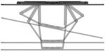 "TV-Wandhalterung FULLMOTION ""Ultraslim"", 600x400, 229 cm (90""), Schwarz