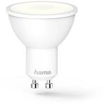 WLAN-LED-Lampe, GU10, 5,5W, dimmbar, Refl., f&uuml;r Sprach-/App-Steuerung, Wei&szlig;