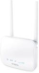 4G AIRHOME 200 Mini-Router mit abnehmbaren 4G-Antennen, wei&szlig;